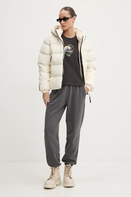 Памучна тениска Superdry W1011573A.AWF сив AW24