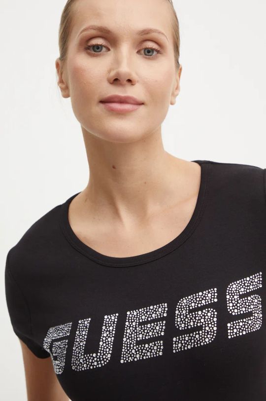 Guess t-shirt KIARA czarny V4BI16.KCIV1