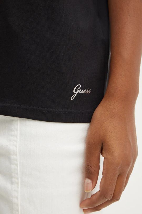 Guess t-shirt in cotone W4BI11.K9RM1 nero