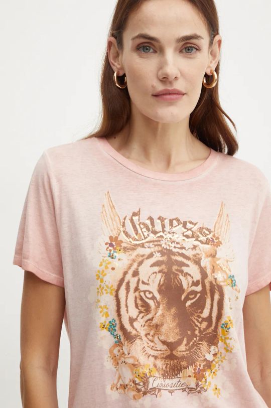 Guess t-shirt różowy W4BI42.K9SN1