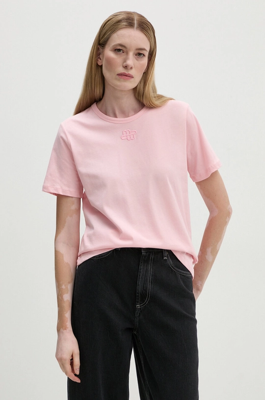 MUNTHE t-shirt in cotone TYLIE rosa 243110624360