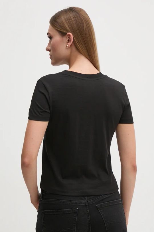 Îmbrăcăminte Calvin Klein Jeans tricou din bumbac J20J224914 negru