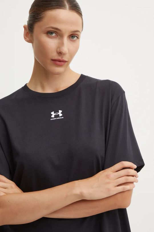 Under Armour tricou Campus negru 1387193