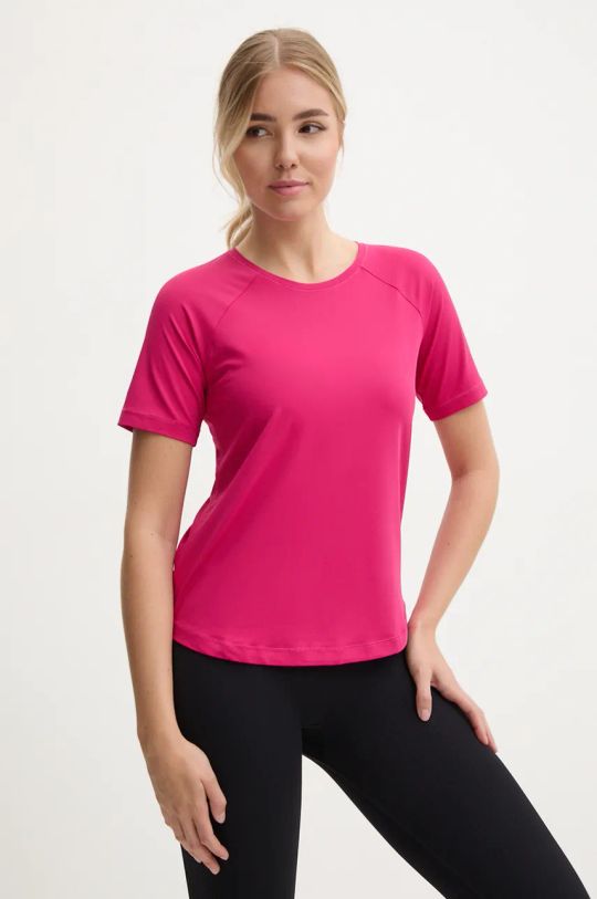 Casall t-shirt Essential semplice rosa 24201