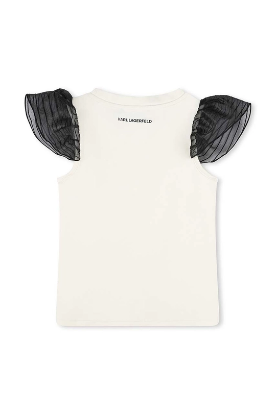 Karl Lagerfeld t-shirt dziecięcy Z30299.126.150 beżowy AW24