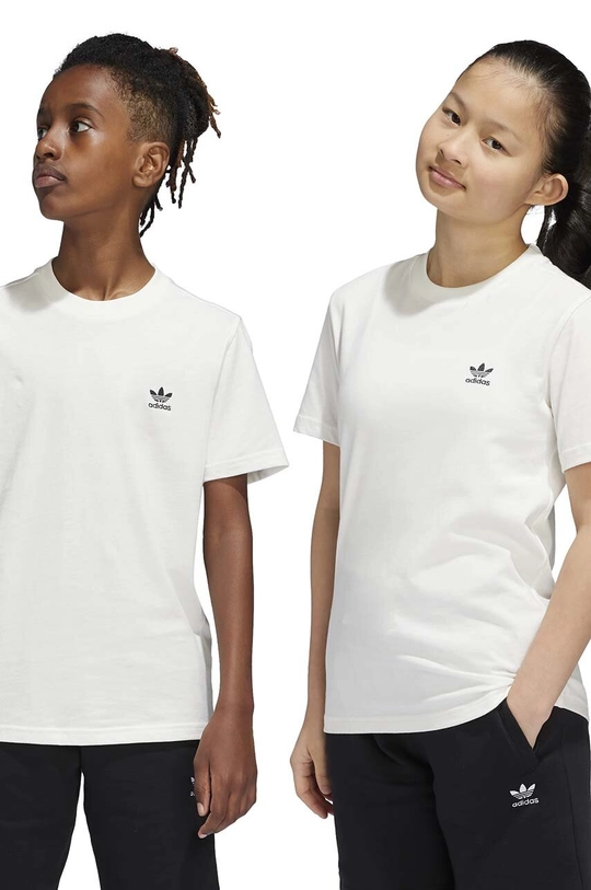 adidas Originals tricou copii TEE uni alb IX5266