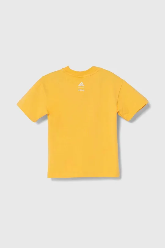 Παιδικό μπλουζάκι adidas x Disney κίτρινο