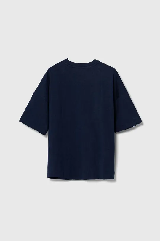 adidas Originals t-shirt in cotone per bambini blu navy