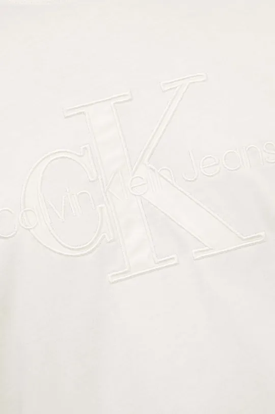 Бавовняна футболка Calvin Klein Jeans J30J325916 бежевий