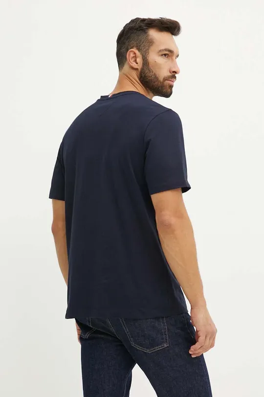 Tommy Hilfiger t-shirt in cotone MW0MW36220 blu navy AW24