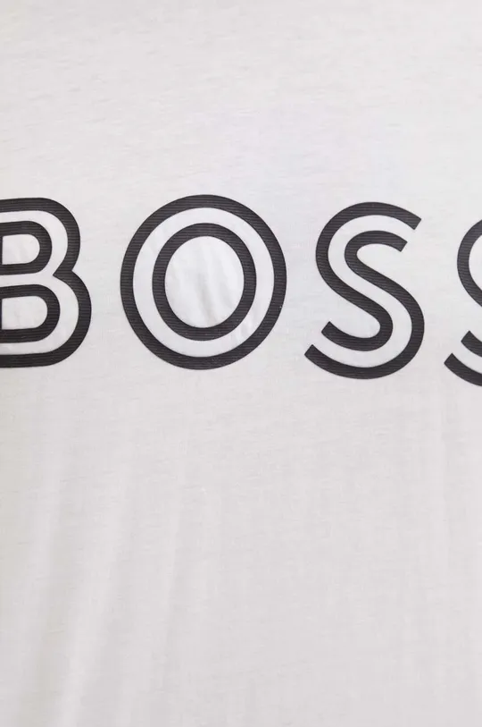 Бавовняна футболка Boss Green білий 50519358