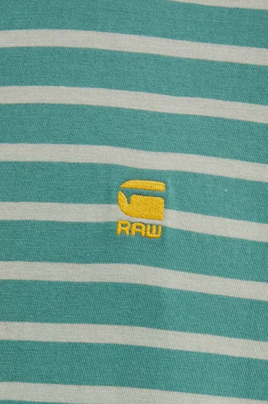 зелёный Хлопковая футболка G-Star Raw