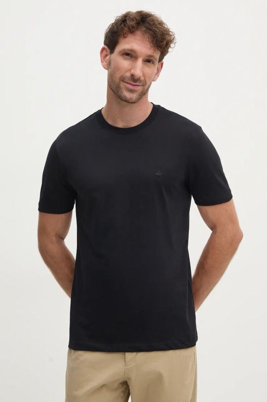 Liu Jo t-shirt in cotone semplice nero QXX017.J4819