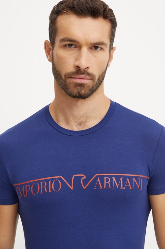 Emporio Armani Underwear t-shirt lounge granatowy 111035.4F516