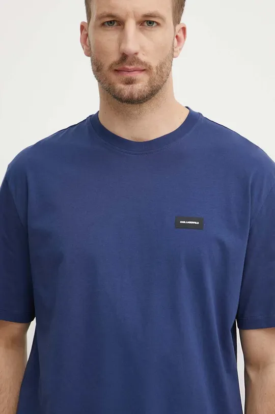 blu Karl Lagerfeld t-shirt in cotone