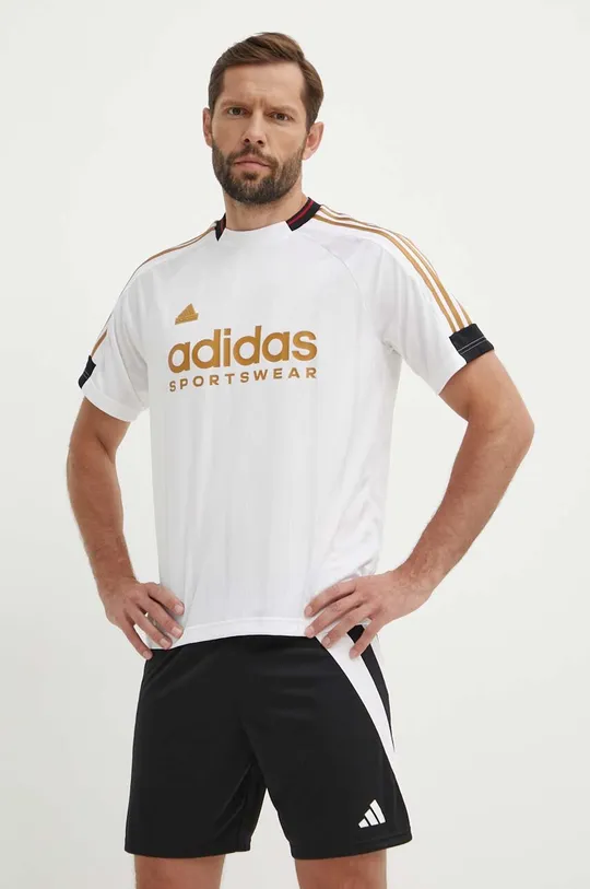 білий Тренувальна футболка adidas Tiro Чоловічий