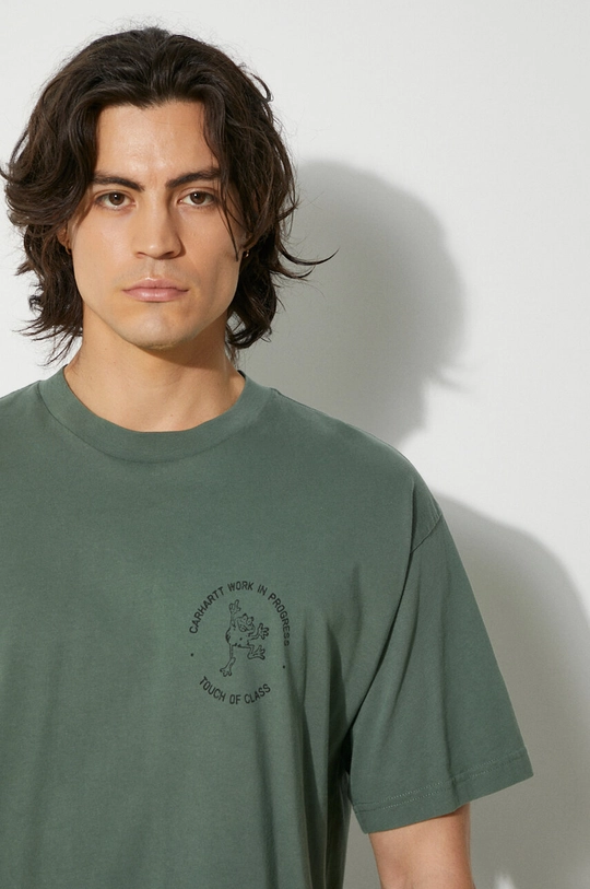 Carhartt WIP cotton t-shirt Stamp I033670.2B106 green