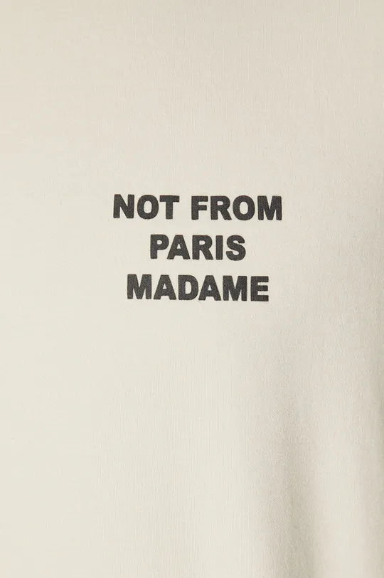 Хлопковая футболка Drôle de Monsieur Le T-Shirt Slogan