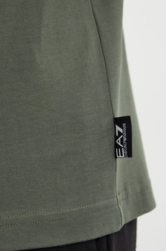 EA7 Emporio Armani tricou din bumbac PJ2QZ.6DUT10.1846 verde