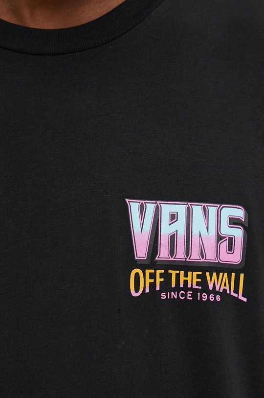 Vans tricou din bumbac VN000KHUBLK1