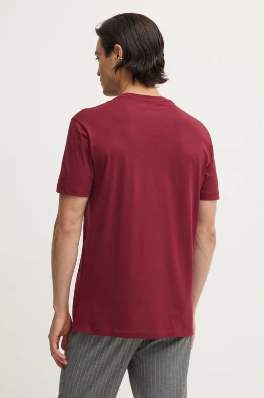 Armani Exchange tricou din bumbac XM000127.AF10356 burgundia NC24