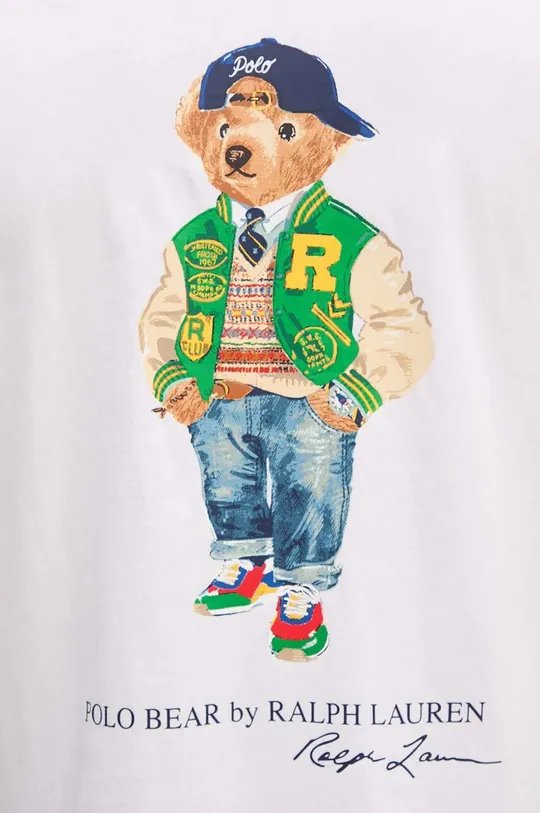 Хлопковая футболка Polo Ralph Lauren 710951623