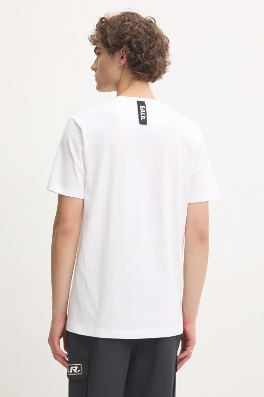 Îmbrăcăminte BALR. tricou din bumbac Hexline B1112.1255 alb