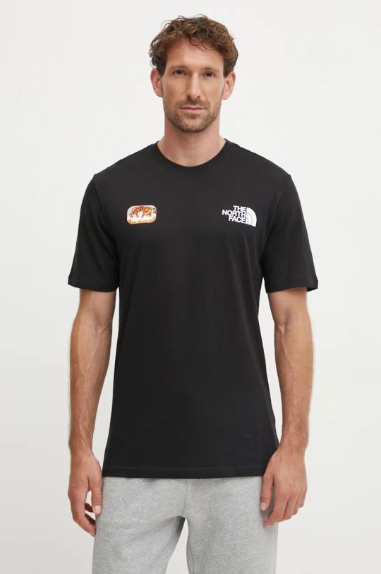 The North Face t-shirt in cotone Climb nero NF0A8AZX42I1