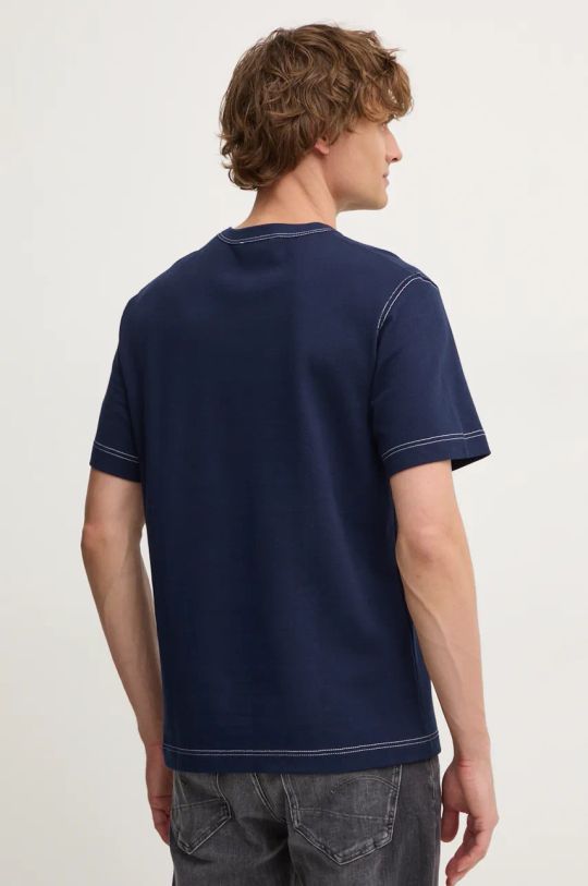 Îmbrăcăminte Lacoste tricou din bumbac TH2829 bleumarin