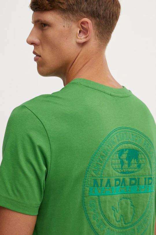 Abbigliamento Napapijri t-shirt S-Kander NP0A4I9UG1T1 verde