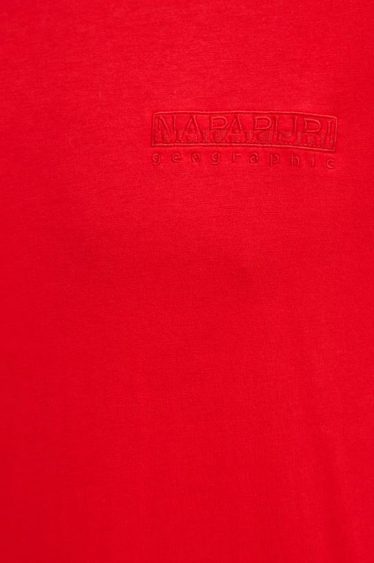 Napapijri t-shirt in cotone S-Kander NP0A4I9UR061 rosso