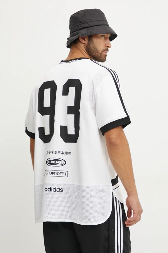 Ρούχα Μπλουζάκι adidas Originals Team 93 Jersey JN0808 λευκό