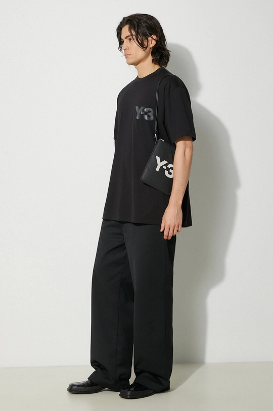 Y-3 t-shirt in cotone Logo Tee JE9282 nero AW24