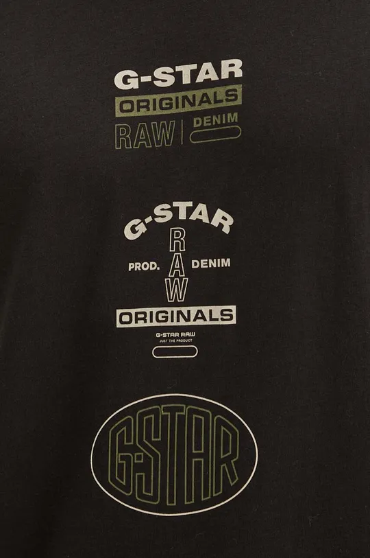 Бавовняна футболка G-Star Raw D25083.C506 чорний
