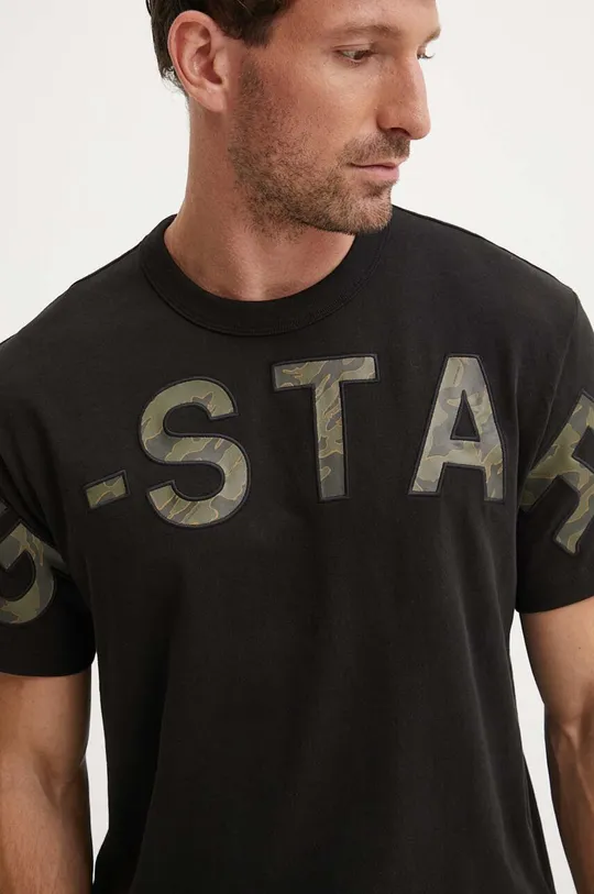 Бавовняна футболка G-Star Raw чорний D25533.C336