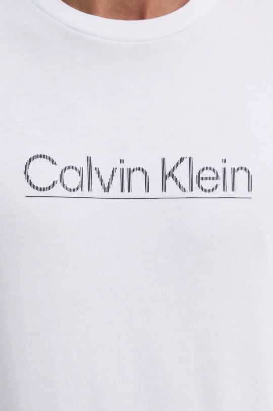 Bavlněné tričko Calvin Klein bílá K10K113587