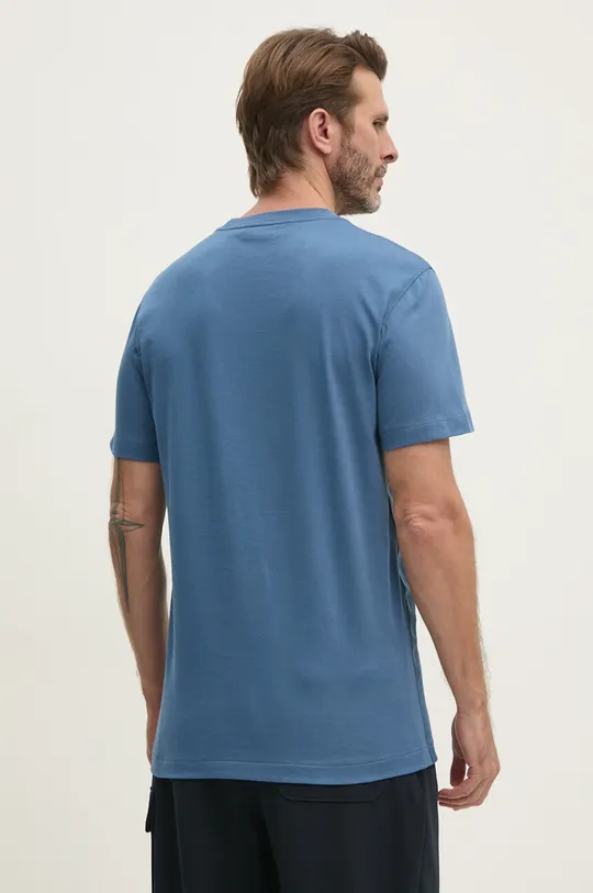 Одяг Бавовняна футболка Calvin Klein Jeans J30J326159 блакитний