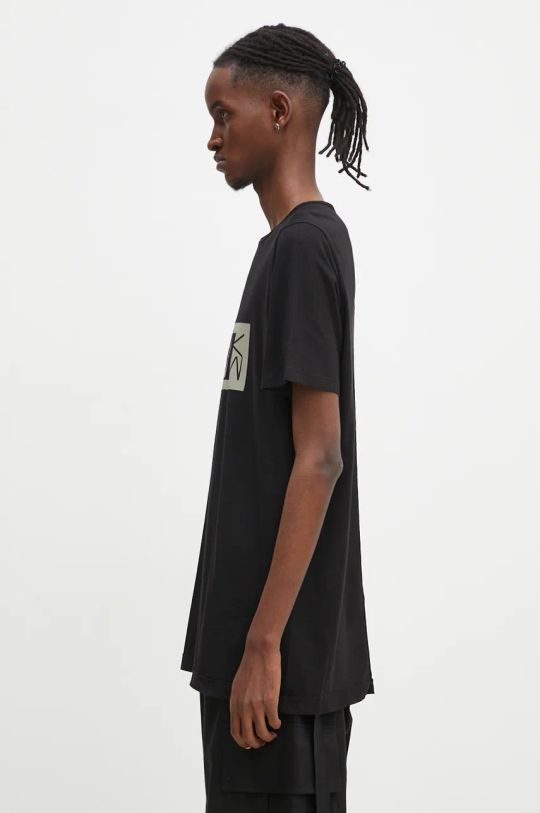 Хлопковая футболка Rick Owens Level T DU02D2250.RNEP2P чёрный AW24