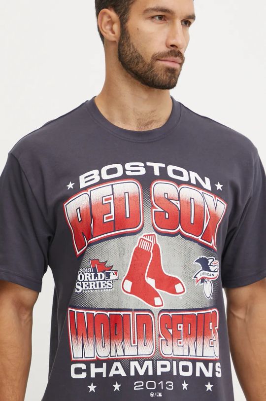 Одяг Бавовняна футболка 47 brand MLB Boston Red Sox BU002TMYIHQ632912VN темно-синій