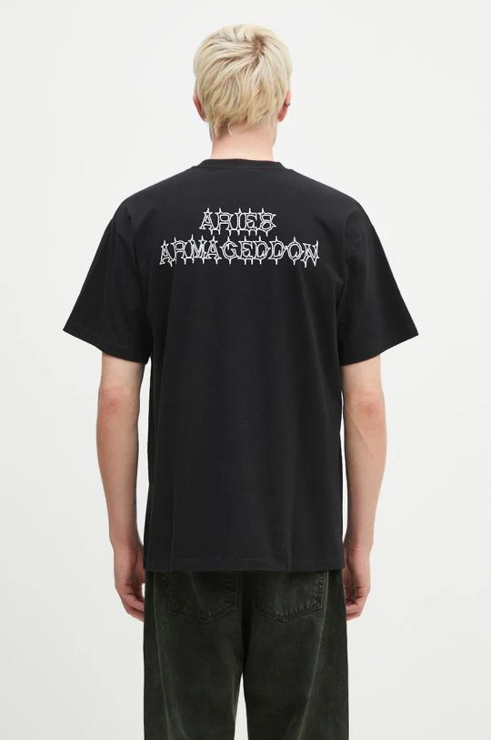 Одяг Бавовняна футболка Aries That is All Folks SS Tee AR6001901 чорний