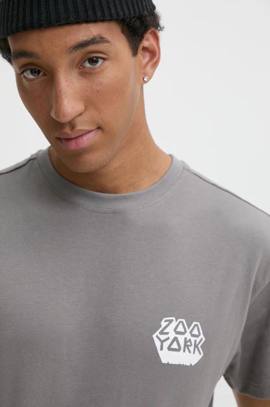 Zoo York t-shirt in cotone grigio 60690028