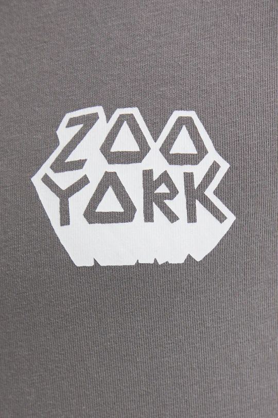 Zoo York t-shirt bawełniany 60690028 szary