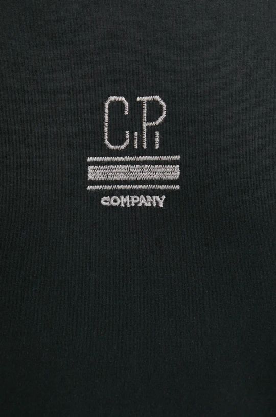 C.P. Company t-shirt bawełniany czarny 17CMTS100A006203W