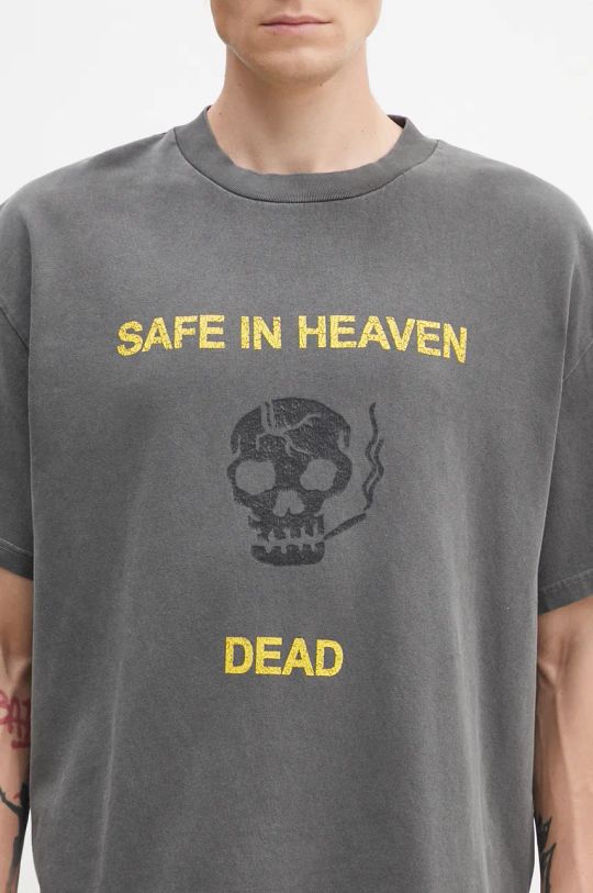 KSUBI t-shirt bawełniany Dead Ekcess szary MFA24TE033