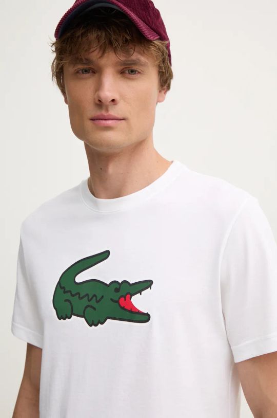 Lacoste t-shirt beżowy TH7513