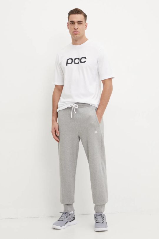 POC t-shirt bawełniany 61650 biały AW24