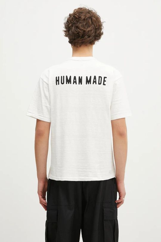 Одяг Бавовняна футболка Human Made Graphic HM28TE006 білий