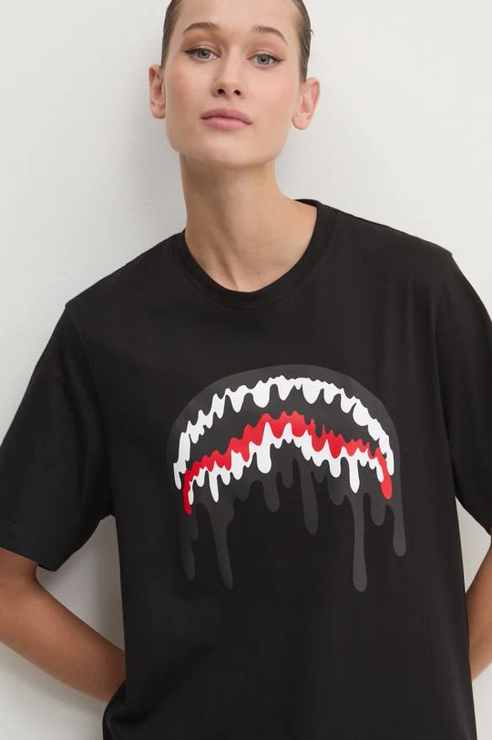 Sprayground t-shirt in cotone nero SP290