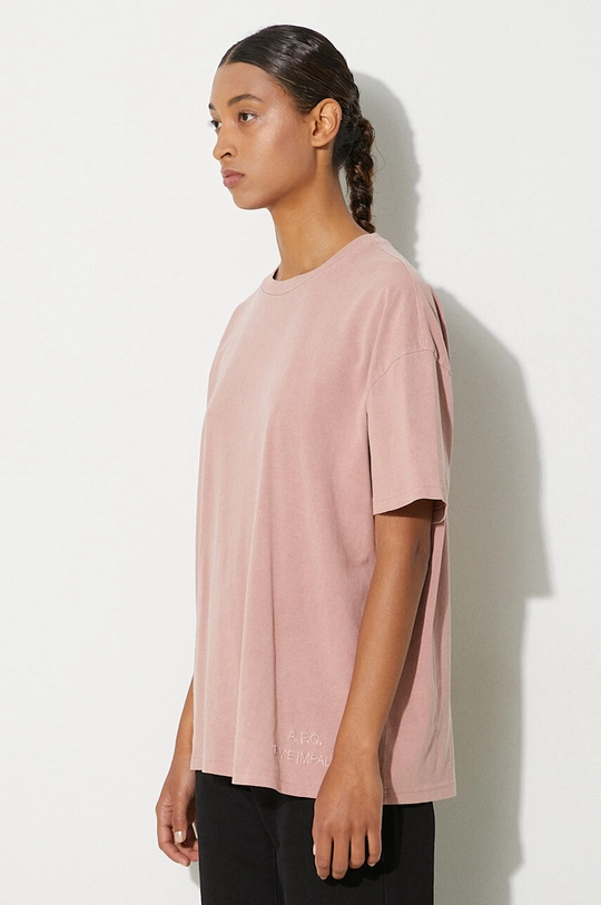 A.P.C. t-shirt bawełniany Floater COHBS.M26437.FAD