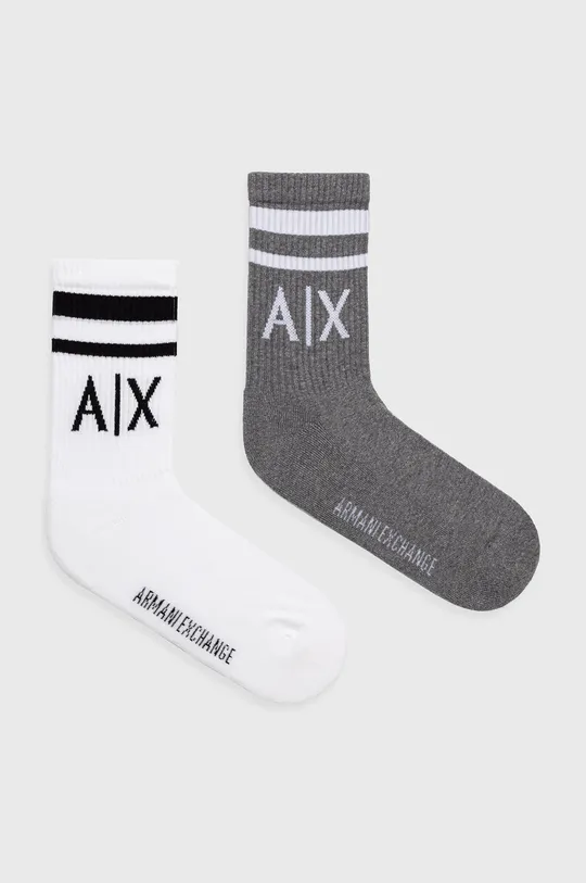 biela Ponožky Armani Exchange (2-pack) Pánsky